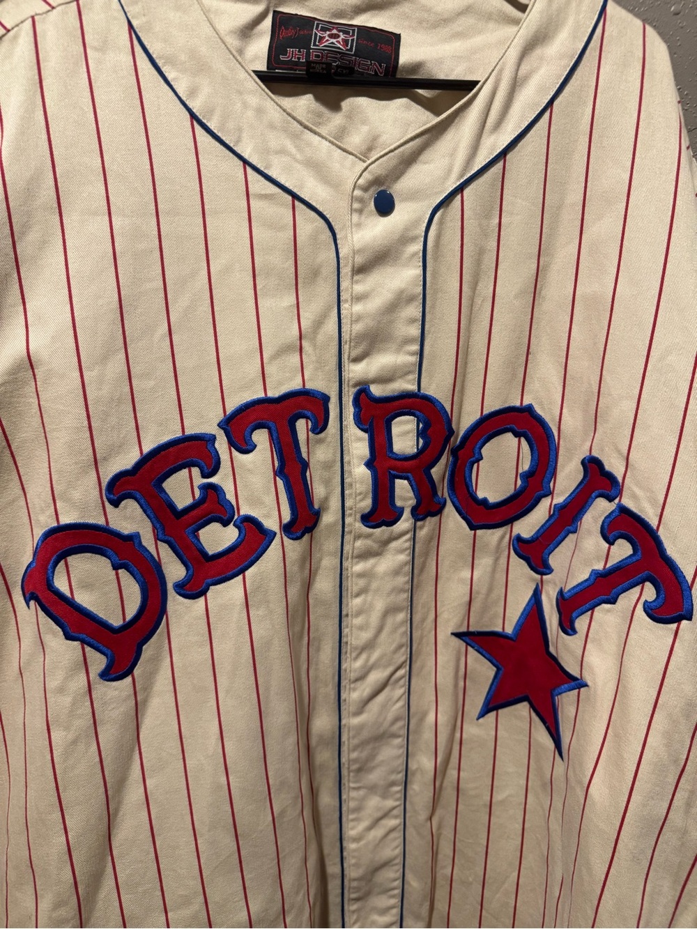 Vintage Detroit Stars Negro League Jersey